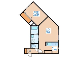 デイズ発寒南の物件間取画像